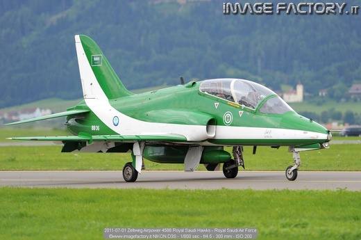 2011-07-01 Zeltweg Airpower 4566 Royal Saudi Hawks - Royal Saudi Air Force